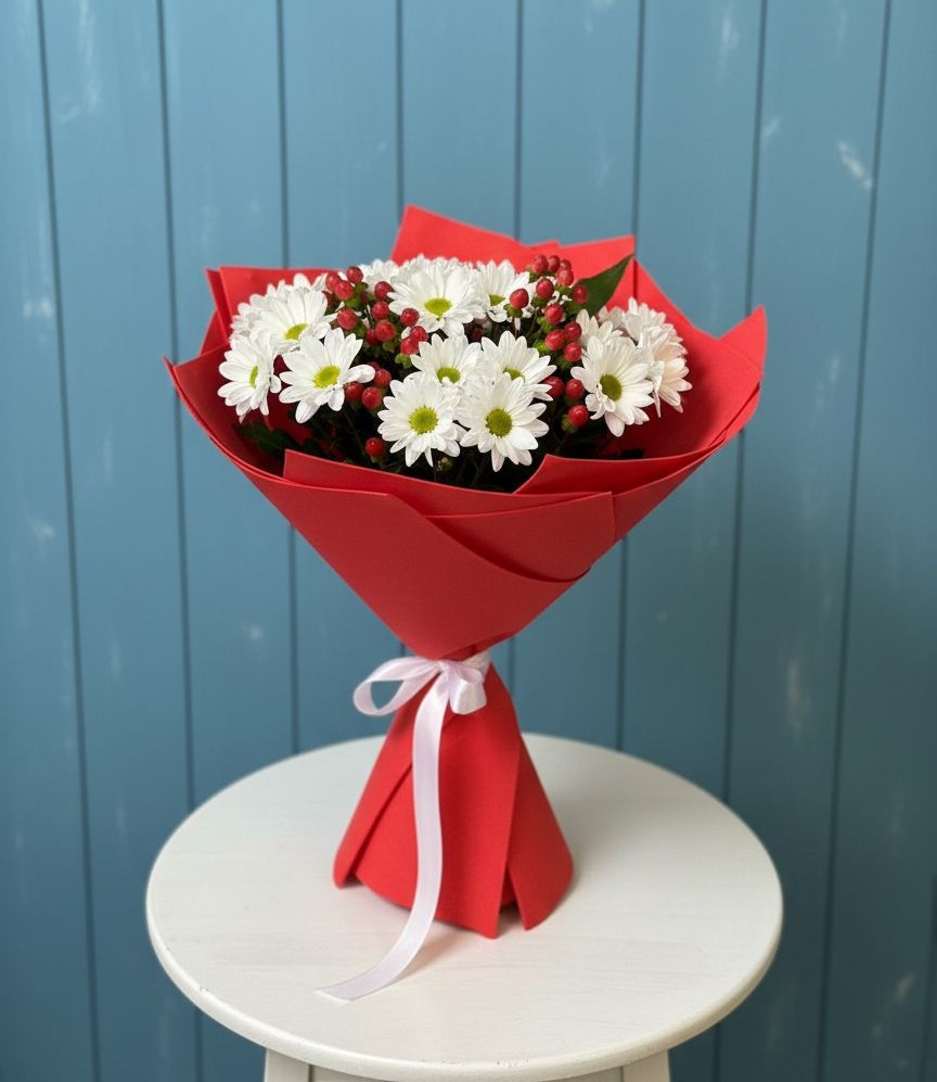 Букет цветов из: Хризантемы в Усть-Уде