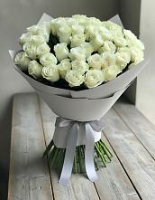 Букет 35 Белых роз в Усть-Уде