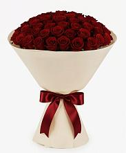 Букет 101 Бордовая роза Блэк Бакарра в Усть-Уде
