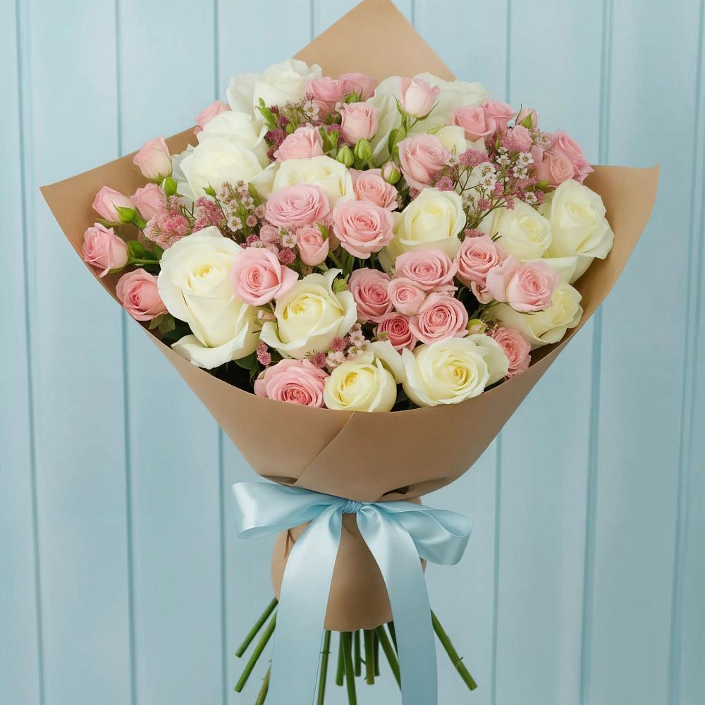 Букет цветов из: Розы в Усть-Уде