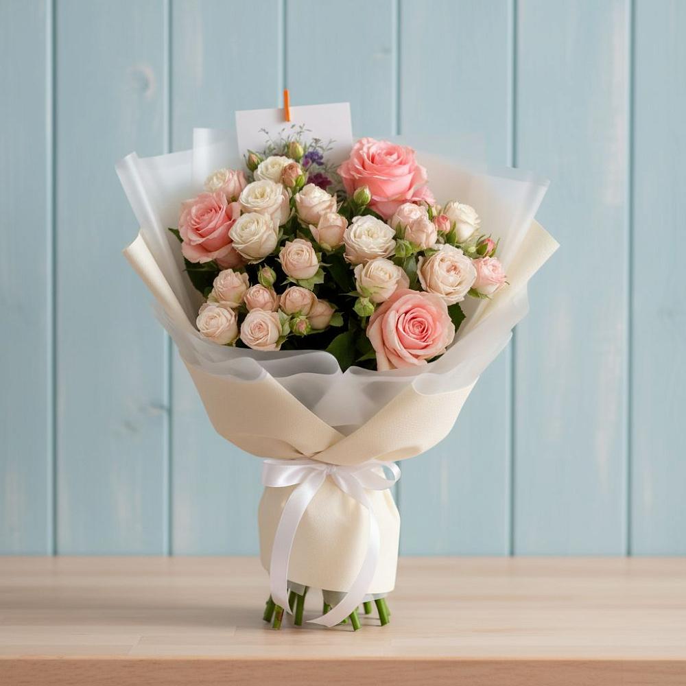 Букет цветов из: Розы в Усть-Уде