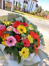 Букет цветов из:  Герберы #REPLACE_PRED# Усть-Уде