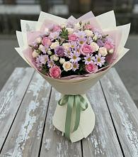 Букет цветов из:  Розы и Хризантемы в Усть-Уде