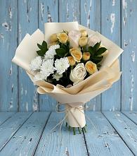 Букет цветов из:  Розы и Хризантемы в Усть-Уде
