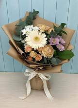 Букет цветов из:  Герберы и Хризантемы в Усть-Уде