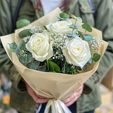 Букет Нежные грёзы в Усть-Уде Букет цветов из: Розы в Усть-Уде
