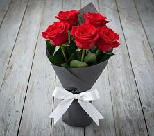 Букет 5 Красных роз Эдлесс Лав #REPLACE_PRED# Усть-Уде