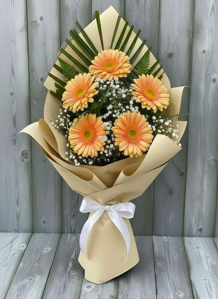 Букет цветов из: Герберы в Усть-Уде