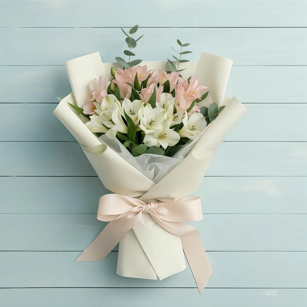 Букет цветов из: Альстромерии в Усть-Уде